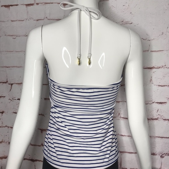❗️SOLD ❗️SPERRY TOP SIDER Tankini Swimsuit Set M Navy and White Size Medium - Picture 7 of 16